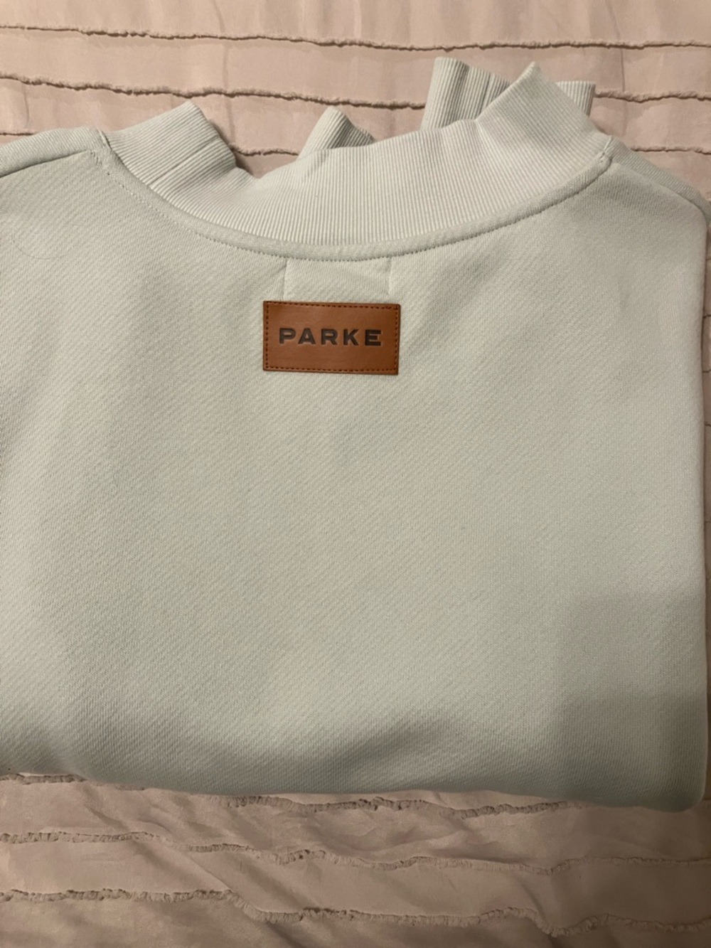 PARKE L/XL Classic Mock Neck - Something Blue (Heritage) - Picture 3 of 3